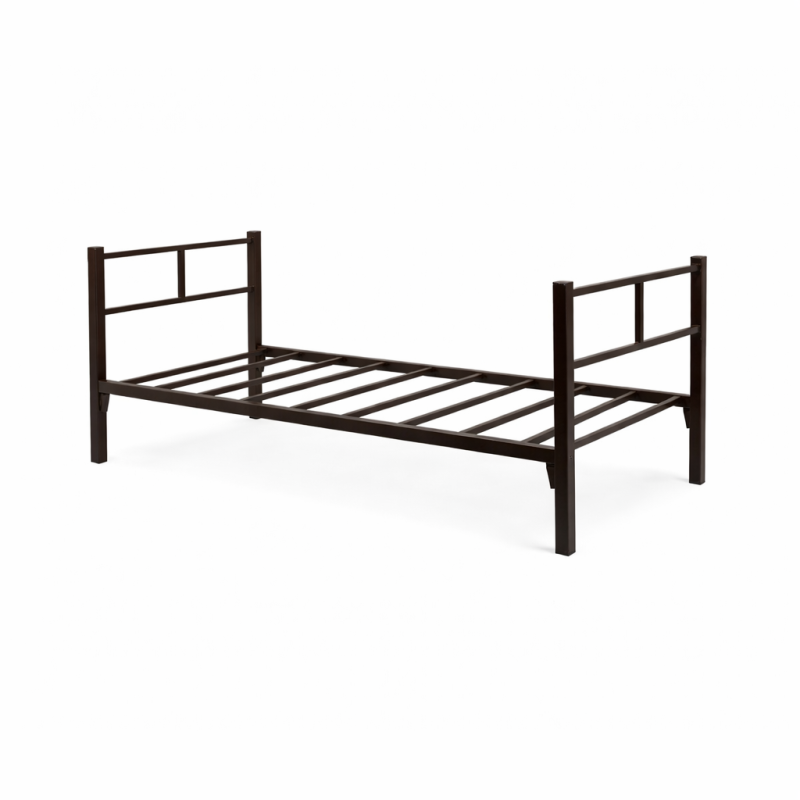 80x180cm Tek Katlı Metal Şantiye ve İşçi Ranzası